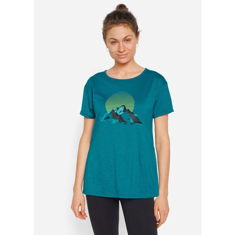 bonprix Športové tričko, 2 ks, rýchloschnúce, farba modrá 44736983