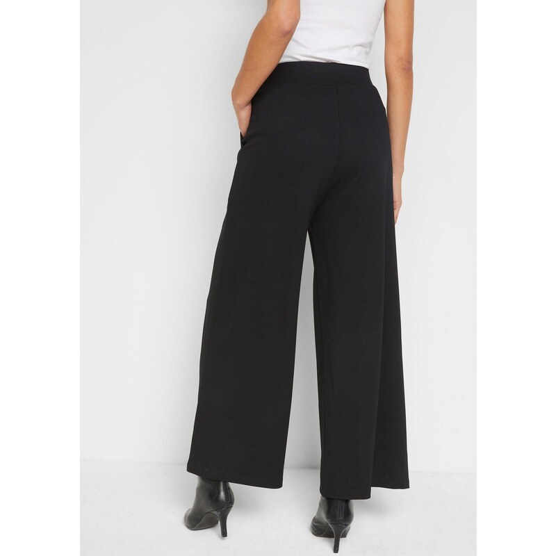 bonprix Nohavice Culotte, Punto di Roma, farba čierna