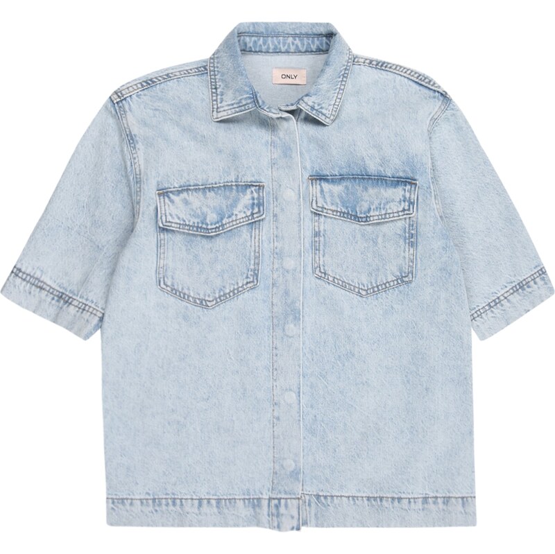 ONLY GIRLS Blúzka modrá denim 61950117