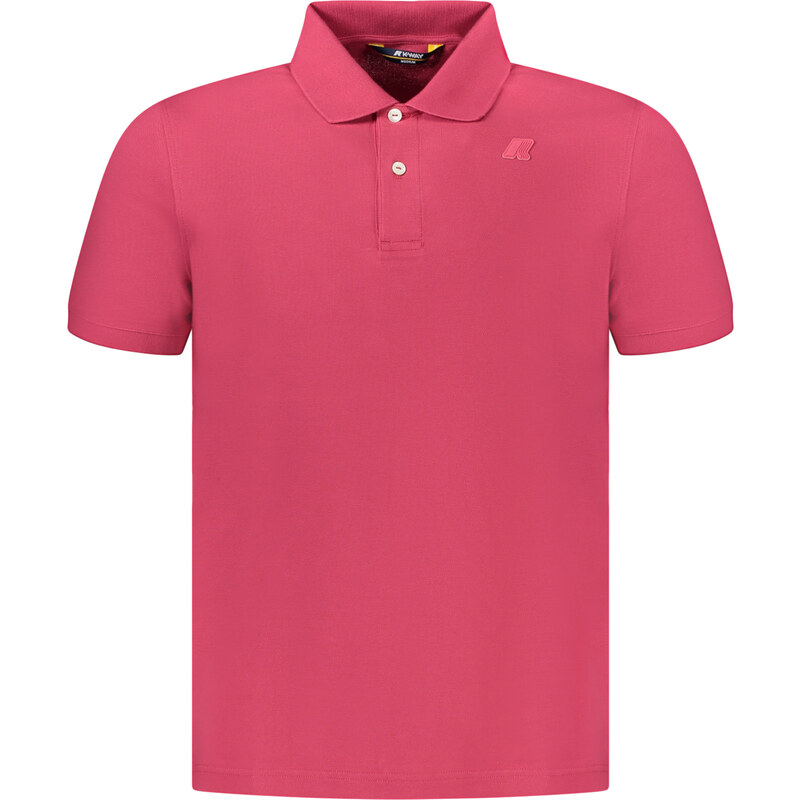 Pánske ružové polo tričko K-WAY 64704929