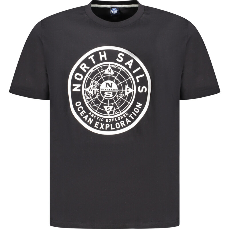 Čierne tričko NORTH SAILS s krátkym rukávom 64704309