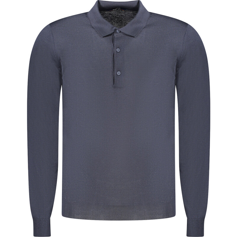 K-Way Pánska modrá polokošeľa s dlhým rukávom 64708188