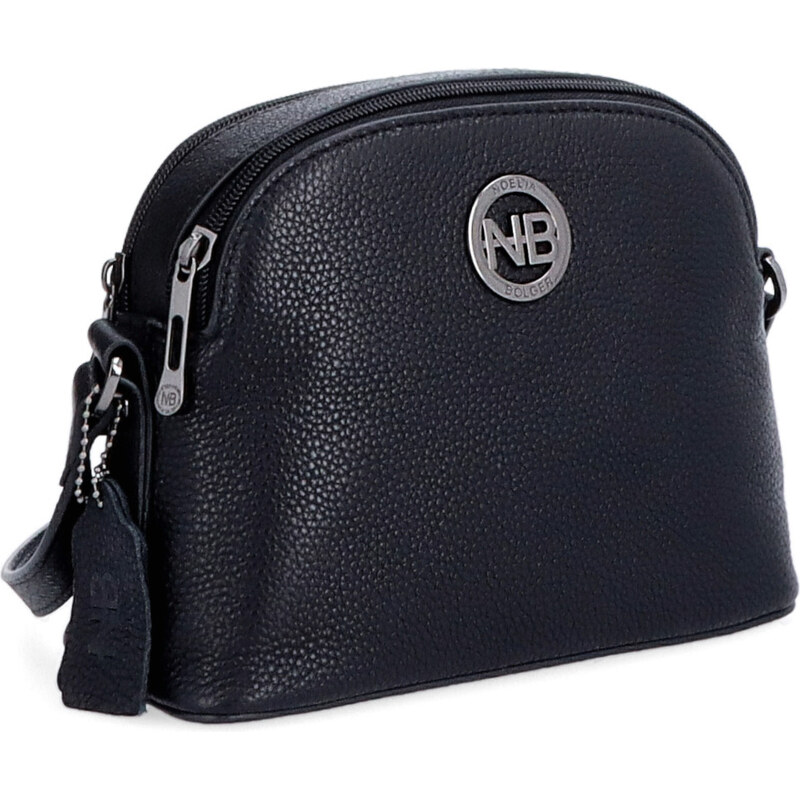 Kožená kabelka crossbody Noelia Bolger čierna NB 3012 C 64020282