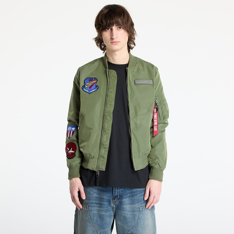 Bunda Alpha Industries MA-1 TT Flying Tigers Sage Green M 61913083
