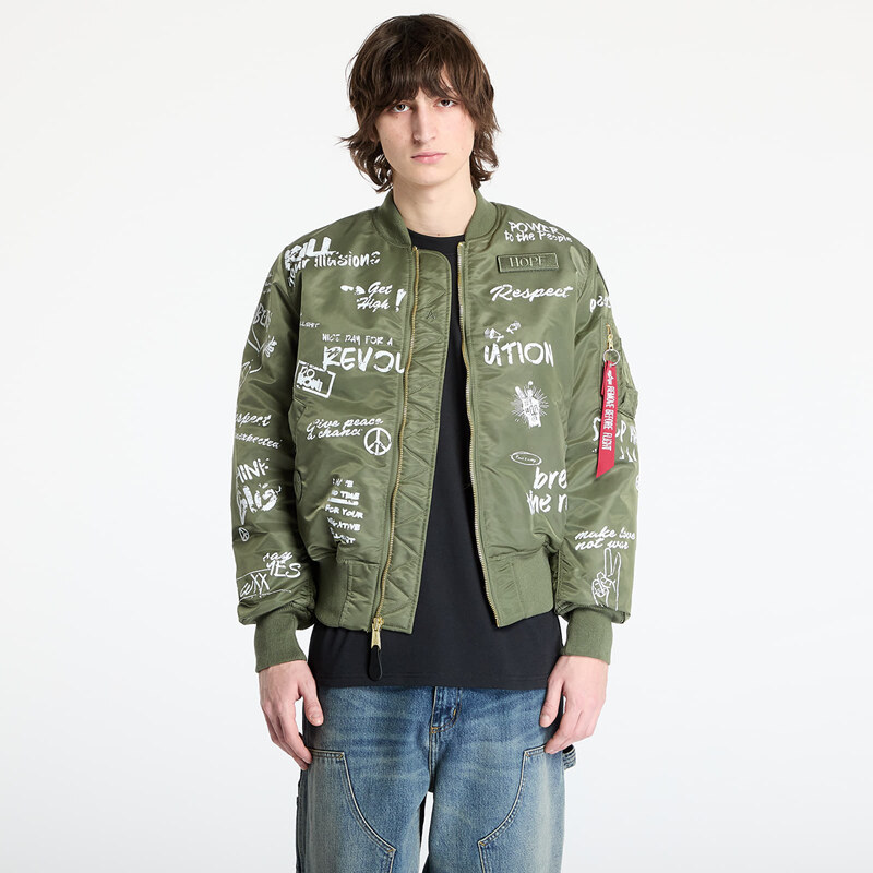 Bunda Alpha Industries MA-1 Peace Sage Green XL 61913082