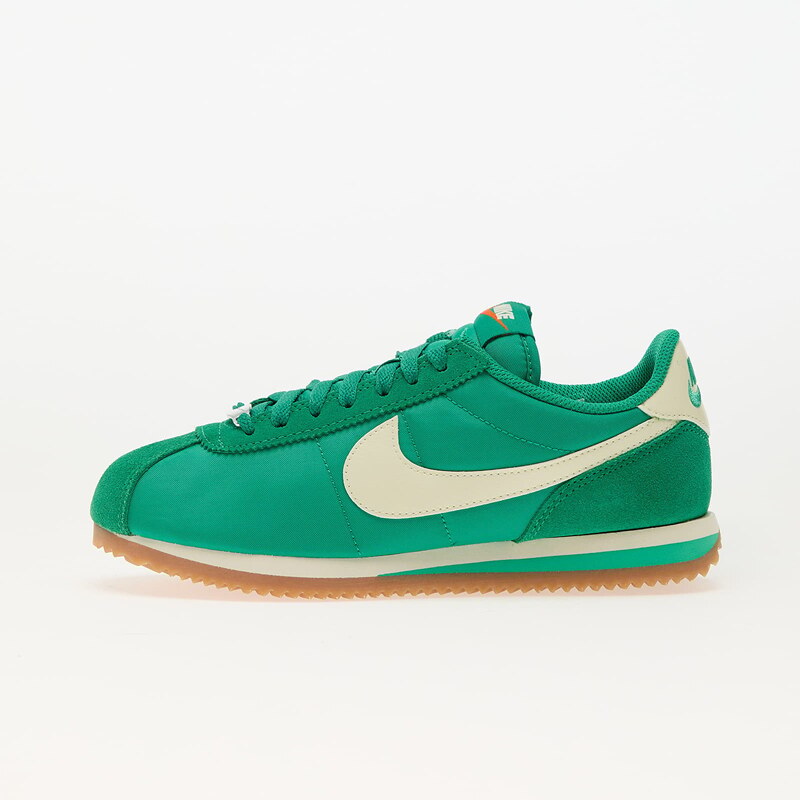 Nike W Cortez Textile Stadium Green/ Coconut Milk-Safety Orange 61913067