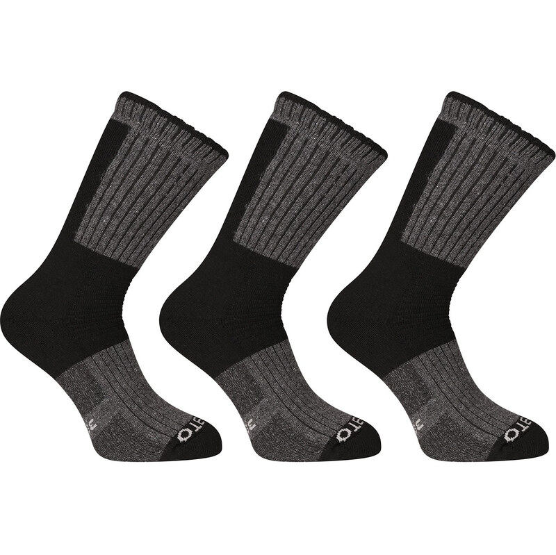 3PACK ponožky Nedeto vysoké zimné čierné (3NWC1) 61908215