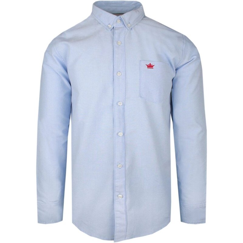 Svetlomodrá moderná bavlnená pánska košeľa 61990648