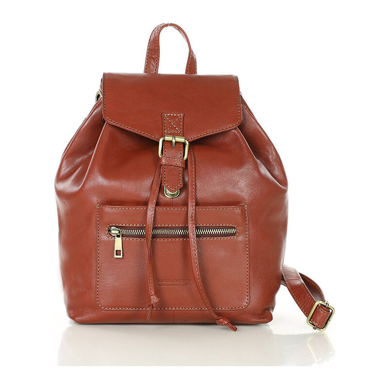 MARCO MAZZINI Hnedý batoh s vreckom (vs110b) 57254629