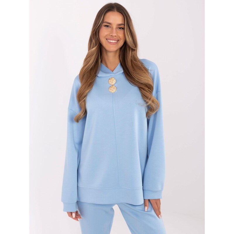 Italy Moda Sweatshirt-DHJ-BL-20510.68-light blue 64788572