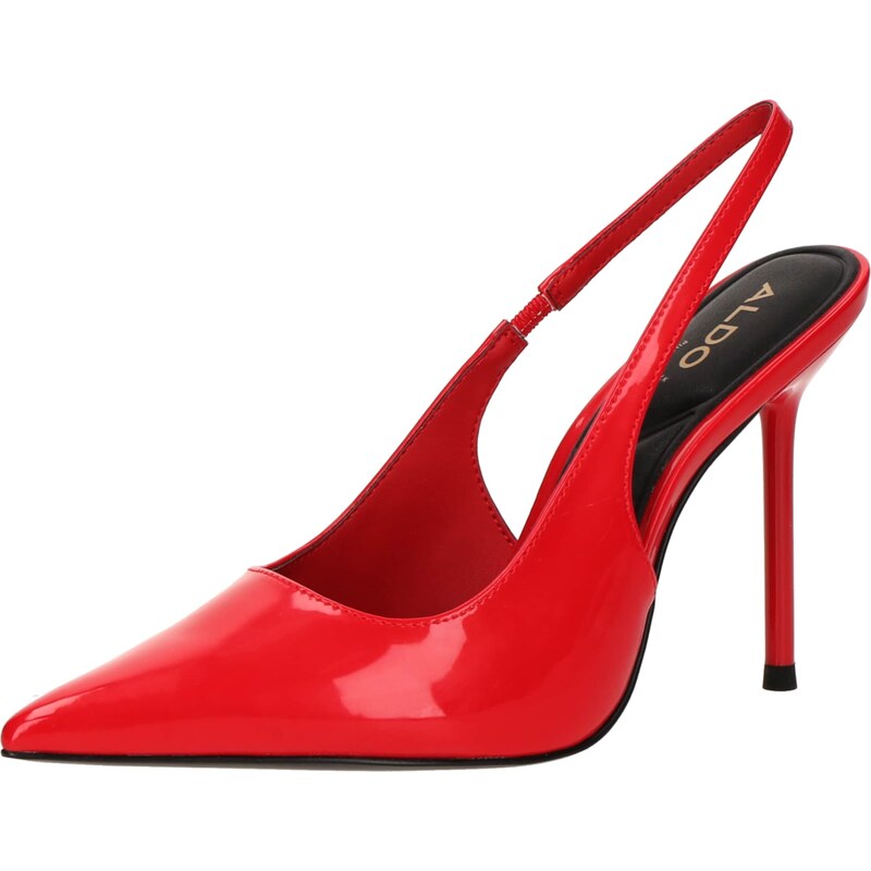 ALDO Lodičky s otvorenou pätou PUCKERUP červená 61950395