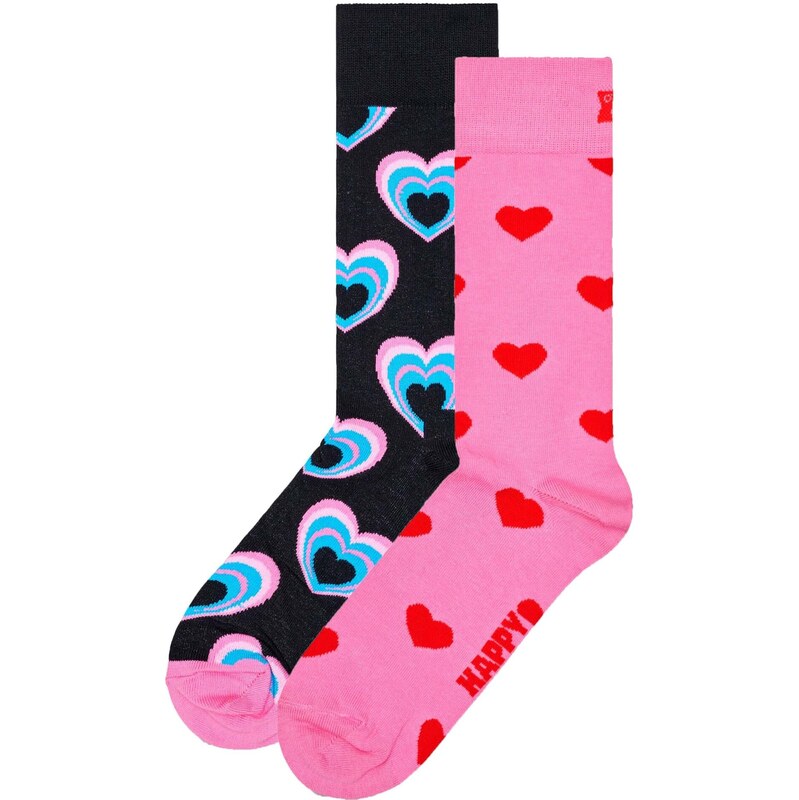 Happy Socks Ponožky námornícka modrá / svetlomodrá / svetloružová / 61943900