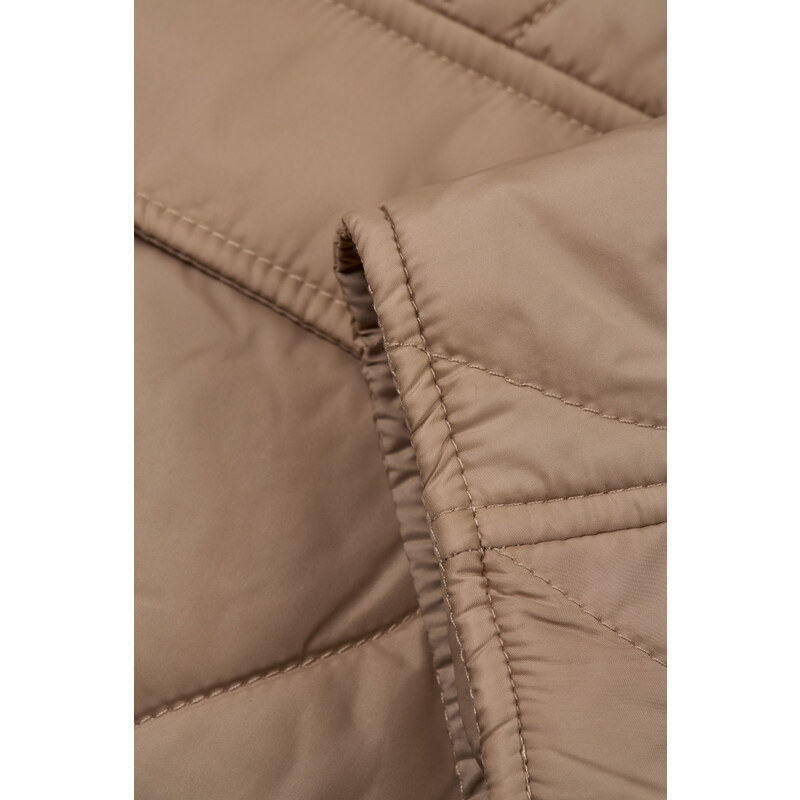 BUNDA GANT QUILTED COLLARED JACKET DARK KHAKI