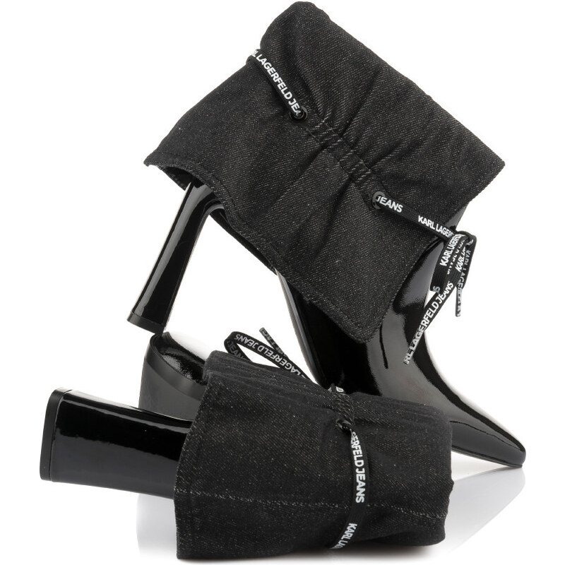 Karl Lagerfeld Jeans ČLENKOVÁ OBUV KARL LAGERFELD PANACHE FOLD DOWN 58170509