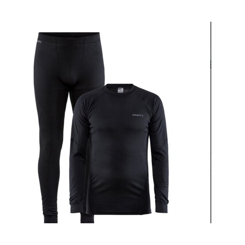 Craft set core dry baselayer, čierna 61929296