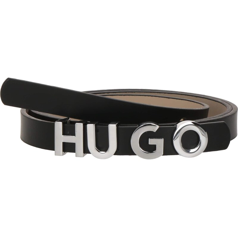 HUGO Opasky Zula čierna / strieborná 62074436