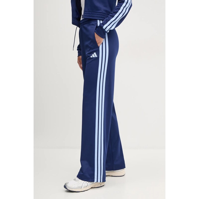 Tepláková súprava adidas TEAMSPORT dámsky, tmavomodrá farba, JD2673