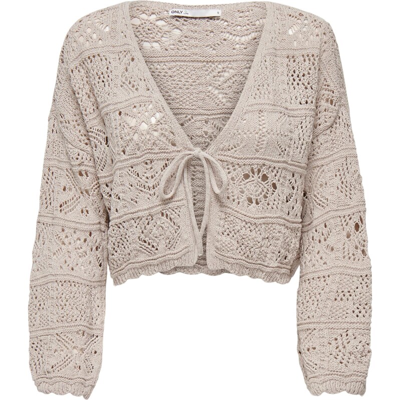 ONLY Kardigán Beach tmavošedá 61943267