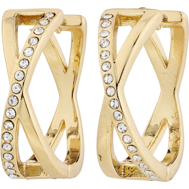 Pilgrim Náušnice Kira zlatá 62133501