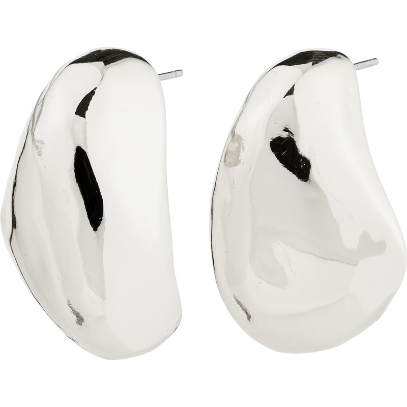 Pilgrim Náušnice Dune strieborná 62133502