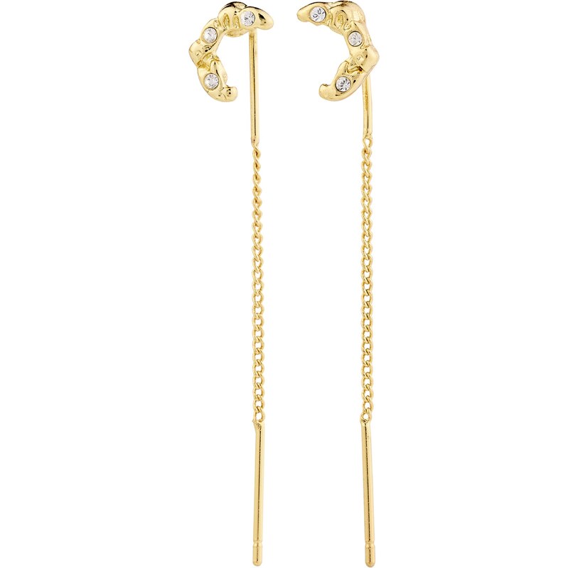 Pilgrim Náušnice Kora zlatá 62133503