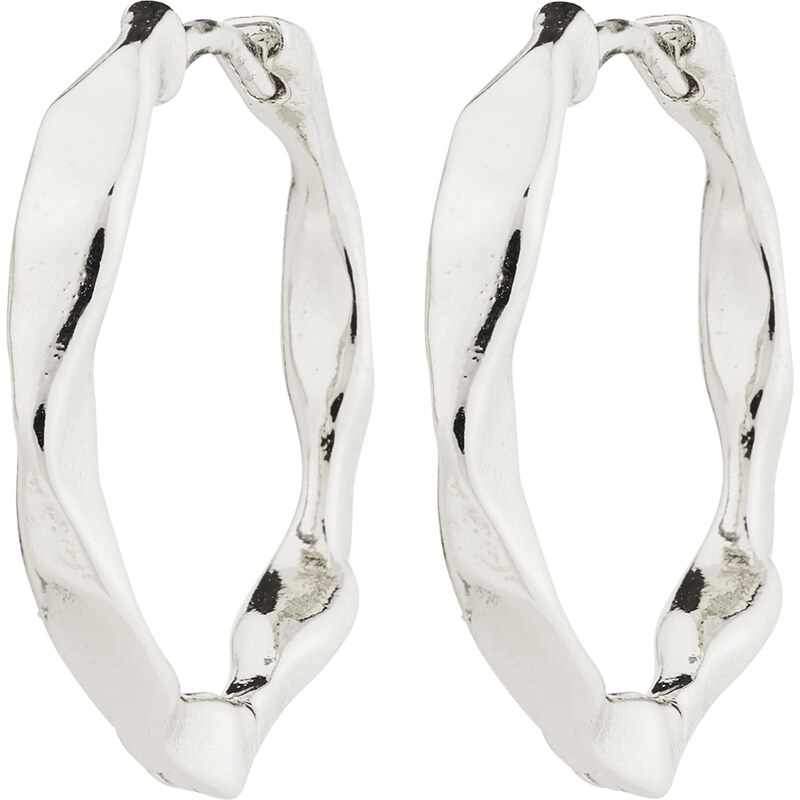 Pilgrim Náušnice Dawn strieborná 62133541