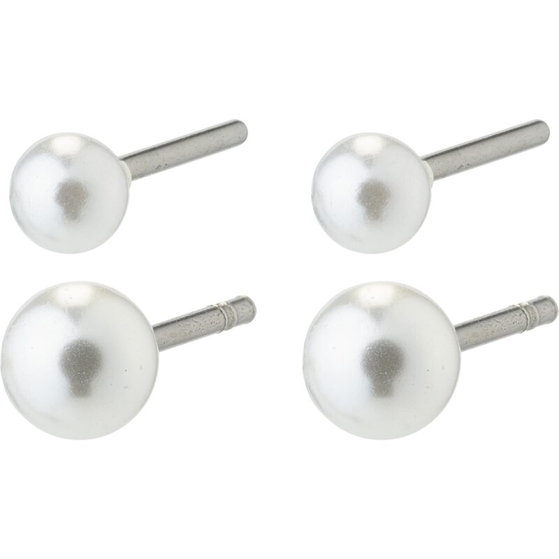 Pilgrim Náušnice Johanne strieborná 62133559