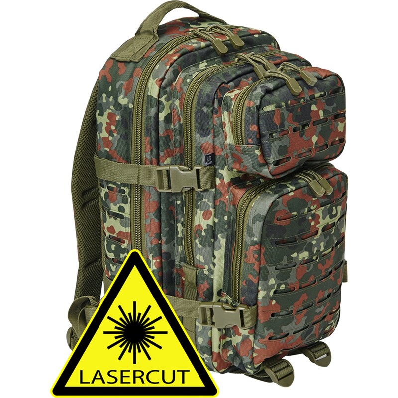 Brandit Batoh Cooper hrdzavohnedá / sivá / svetlozelená / tmavozelená 61943180