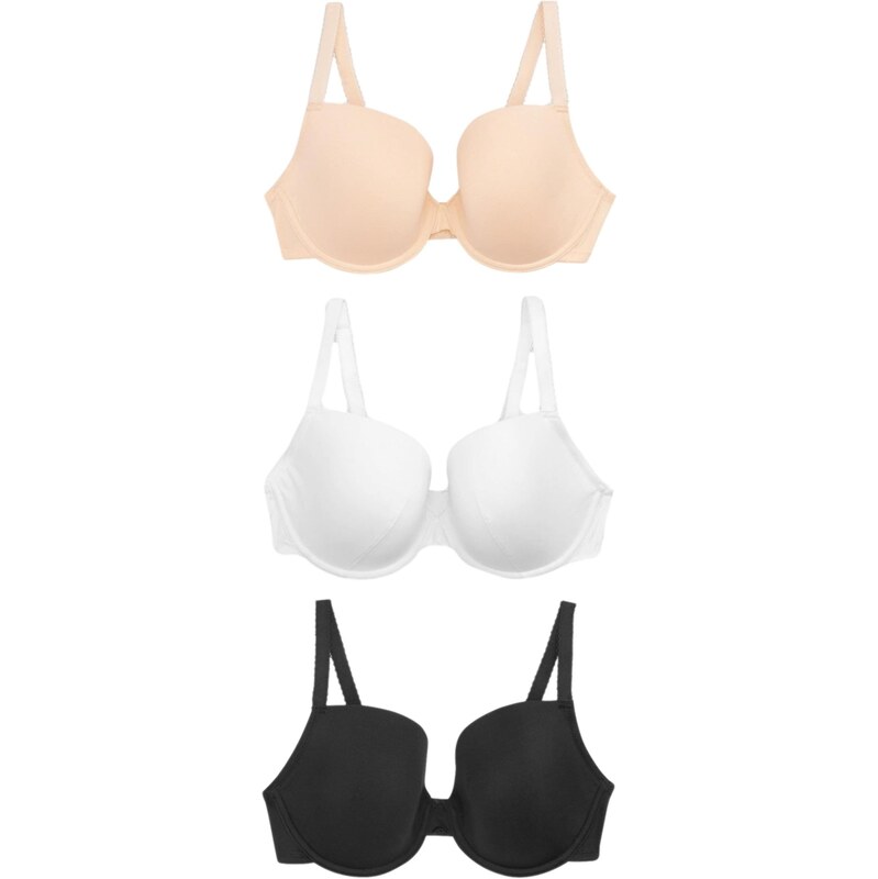 Next Podprsenka béžová / čierna / biela 62224890