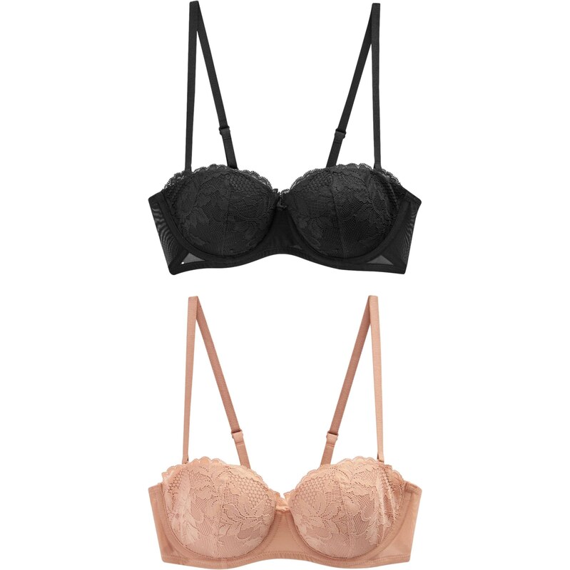 Next Podprsenka telová / čierna 62224894