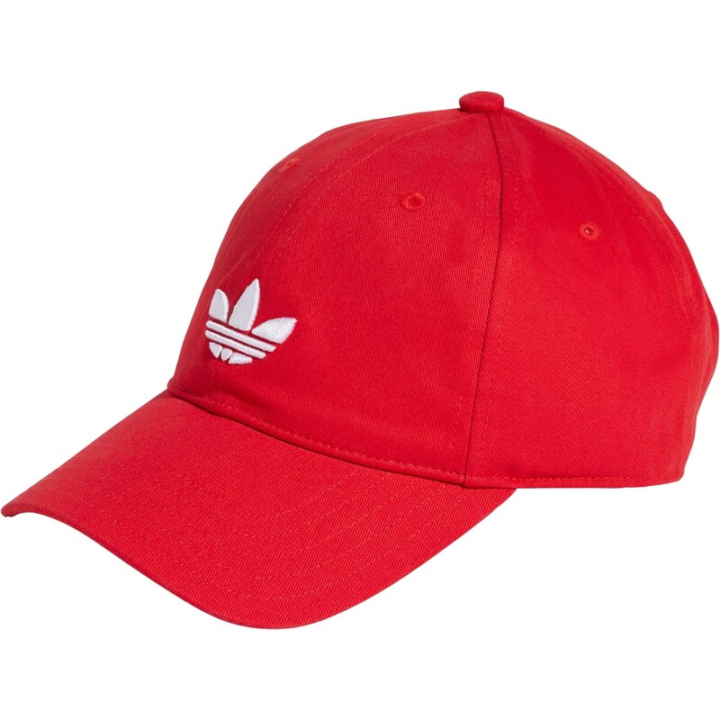 ADIDAS ORIGINALS Čiapka Adicolor Classic Trefoil červená / biela 61945465
