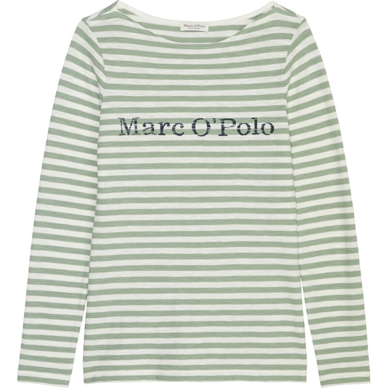 Marc OPolo Tričko svetlozelená / tmavozelená / biela 61947683