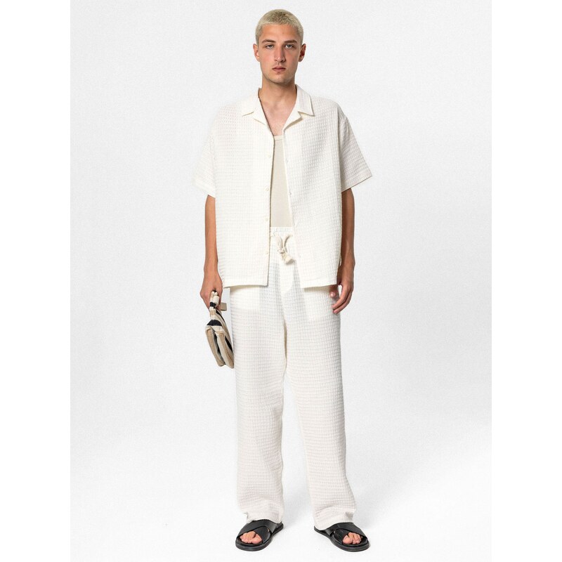 VAMOS CLO Joggingová súprava šedobiela 61944408