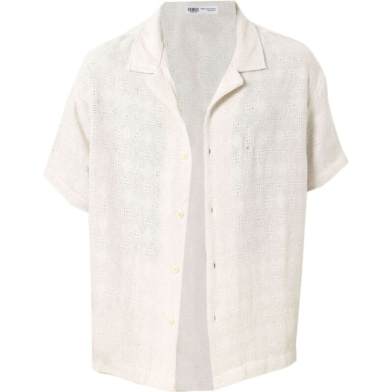 VAMOS CLO Košeľa šedobiela 61944410