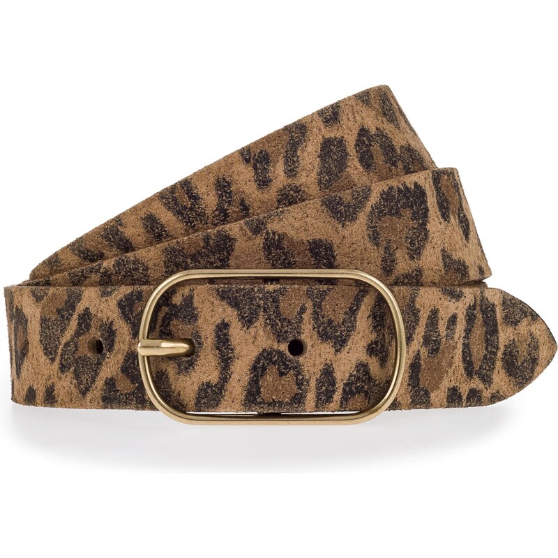 VANZETTI Opasky brokátová / tmavohnedá / tmavošedá 61948634