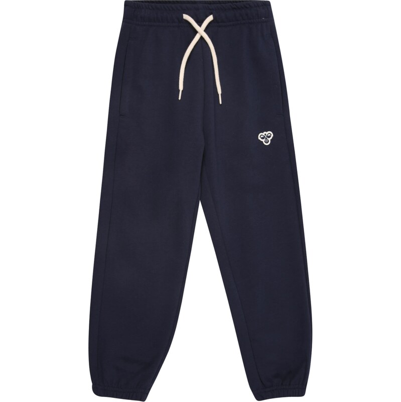 Hummel Športové nohavice Bee námornícka modrá / biela 61949155