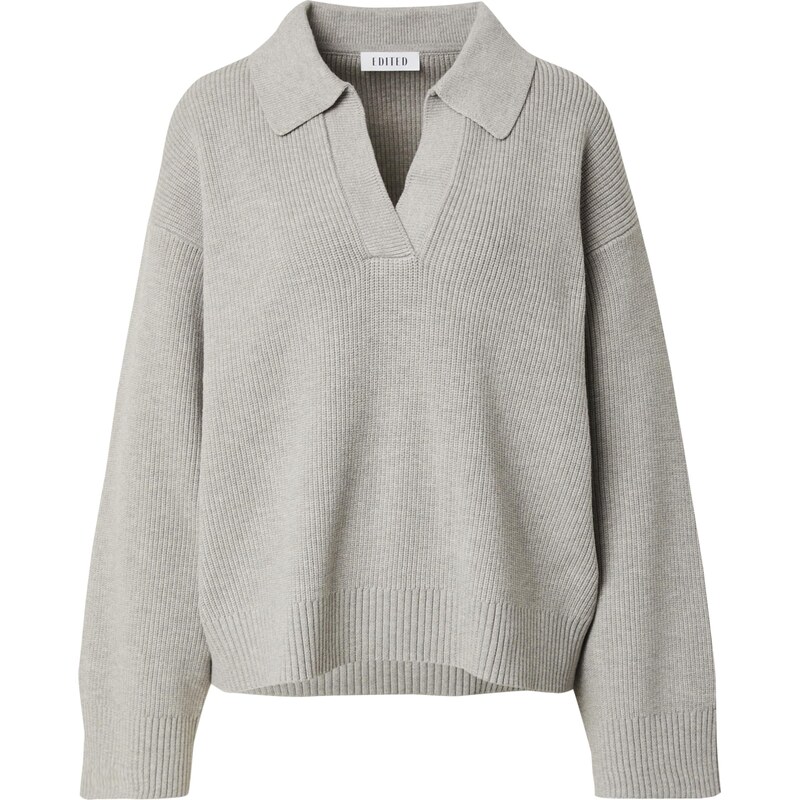EDITED Sveter Taria sivá melírovaná 62225514