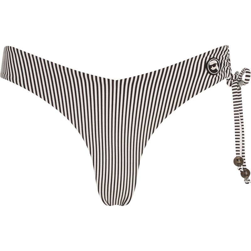 Karl Lagerfeld Bikinové nohavičky čierna / biela 62133912