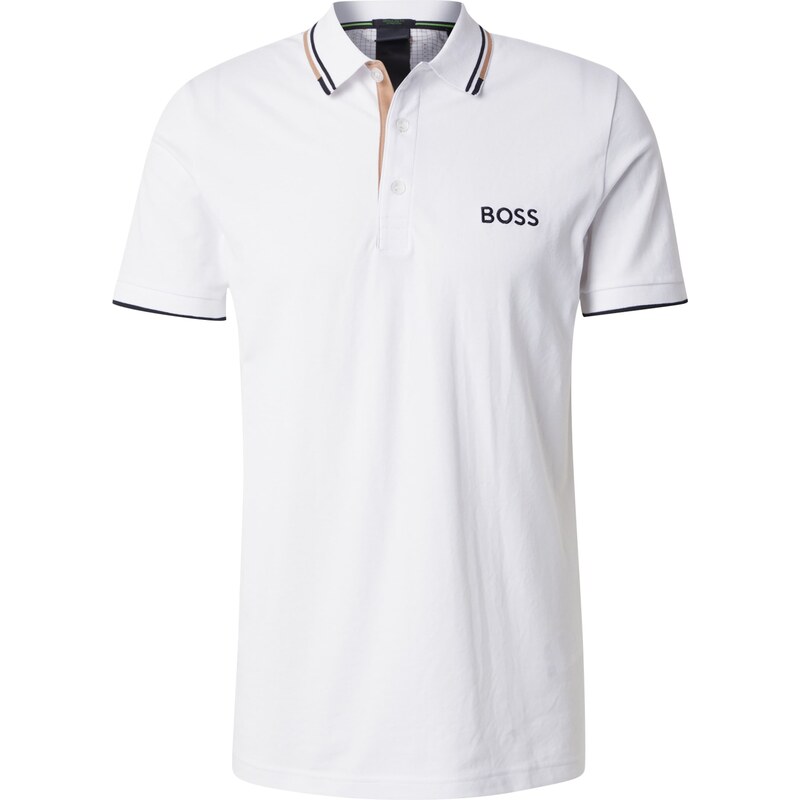 BOSS Funkčné tričko Paddy Pro krémová / námornícka modrá 61964957