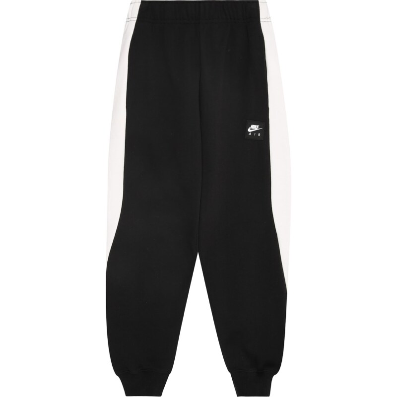 Nike Sportswear Nohavice AIR čierna / biela ako vlna 62854825