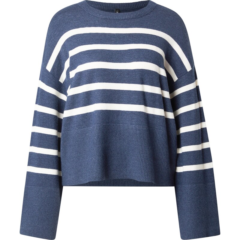 ONLY Sveter tmavomodrá / biela 61948882