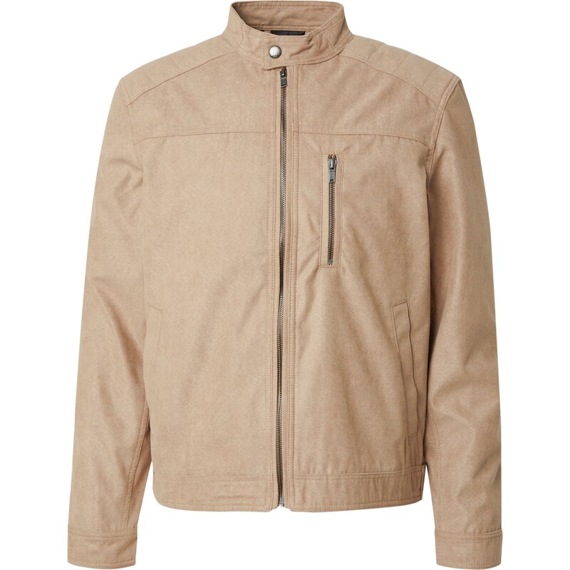 BLEND Prechodná bunda Emmet béžová 61950002