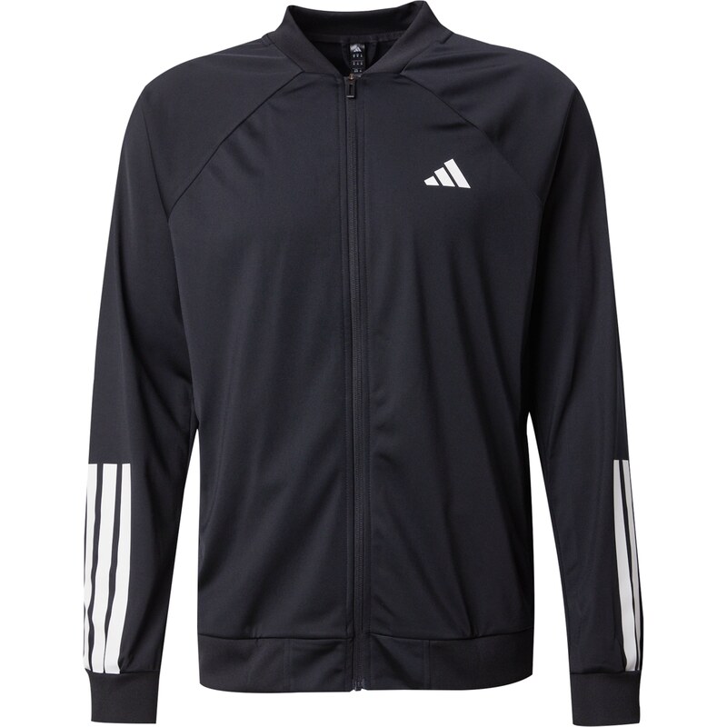 ADIDAS PERFORMANCE Tréningová bunda čierna / biela 61950245