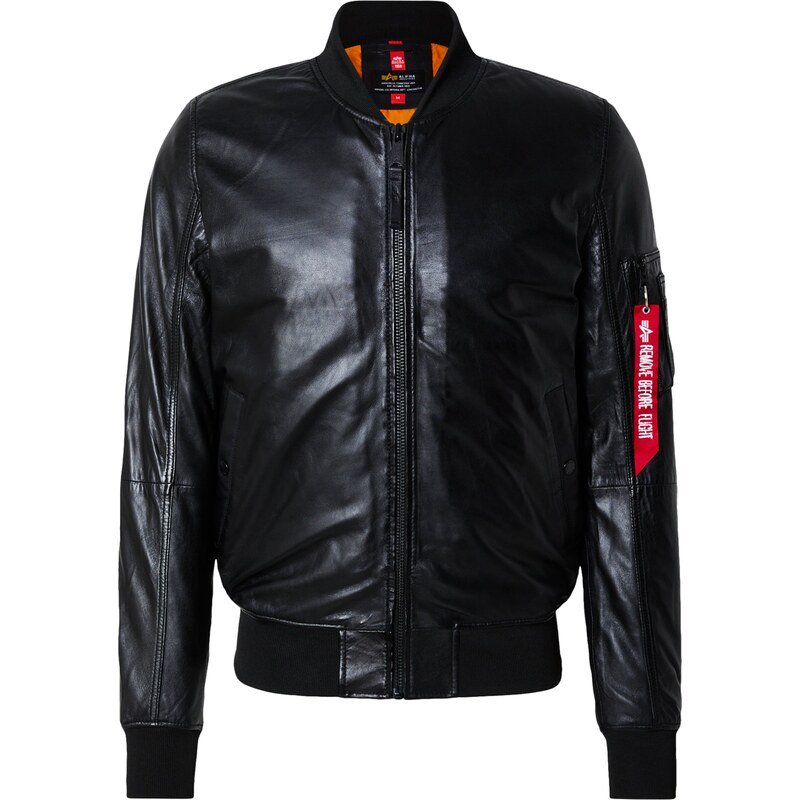 ALPHA INDUSTRIES Prechodná bunda MA-1 čierna 61950787