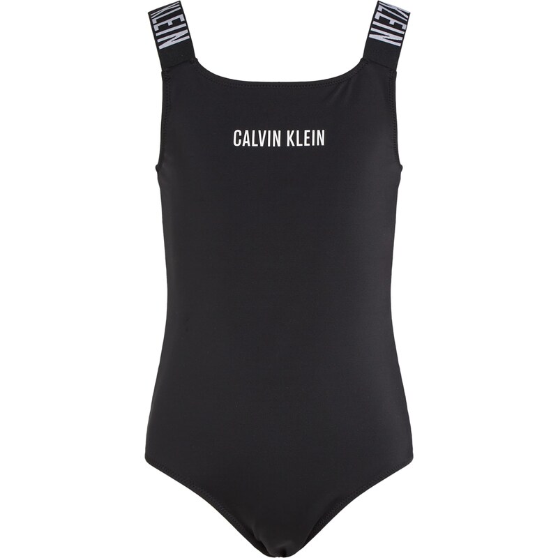 Calvin Klein Swimwear Jednodielne plavky Intense Power svetlosivá / 61985859