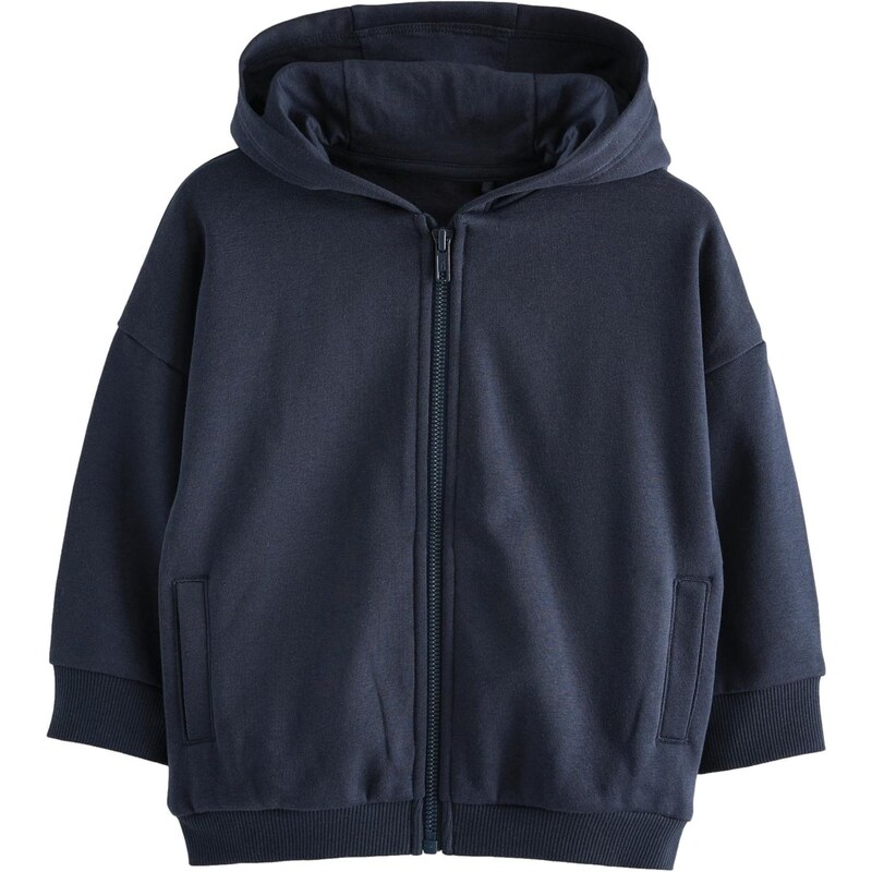 Next Tepláková bunda námornícka modrá 61946472