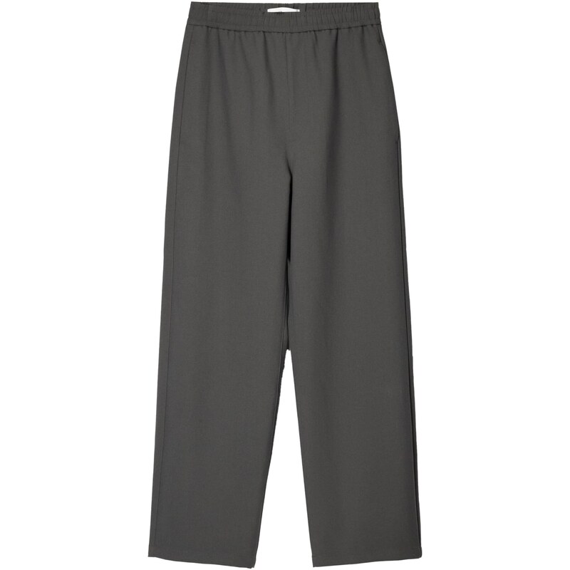 Bershka Nohavice sivá 63156976