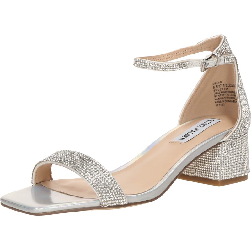 STEVE MADDEN Sandále Gena-R strieborná 62074249