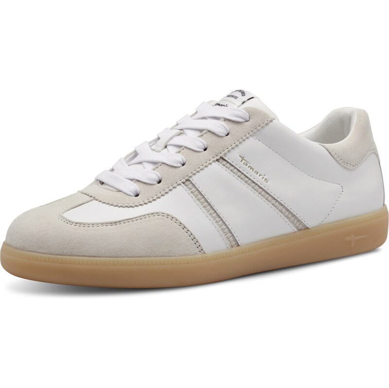 Tamaris Nízke tenisky svetlosivá / biela 61947746