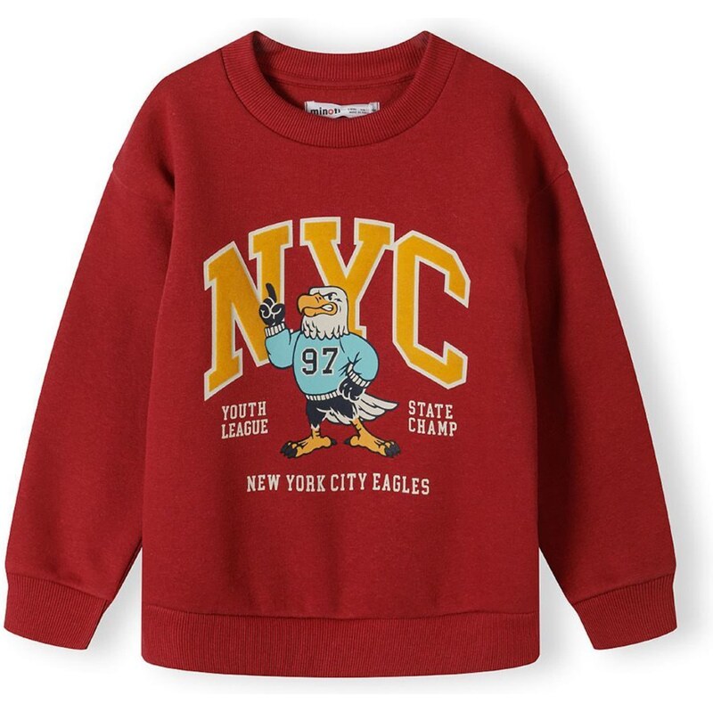 MINOTI Mikina tyrkysová / tmavožltá / červená 62796846